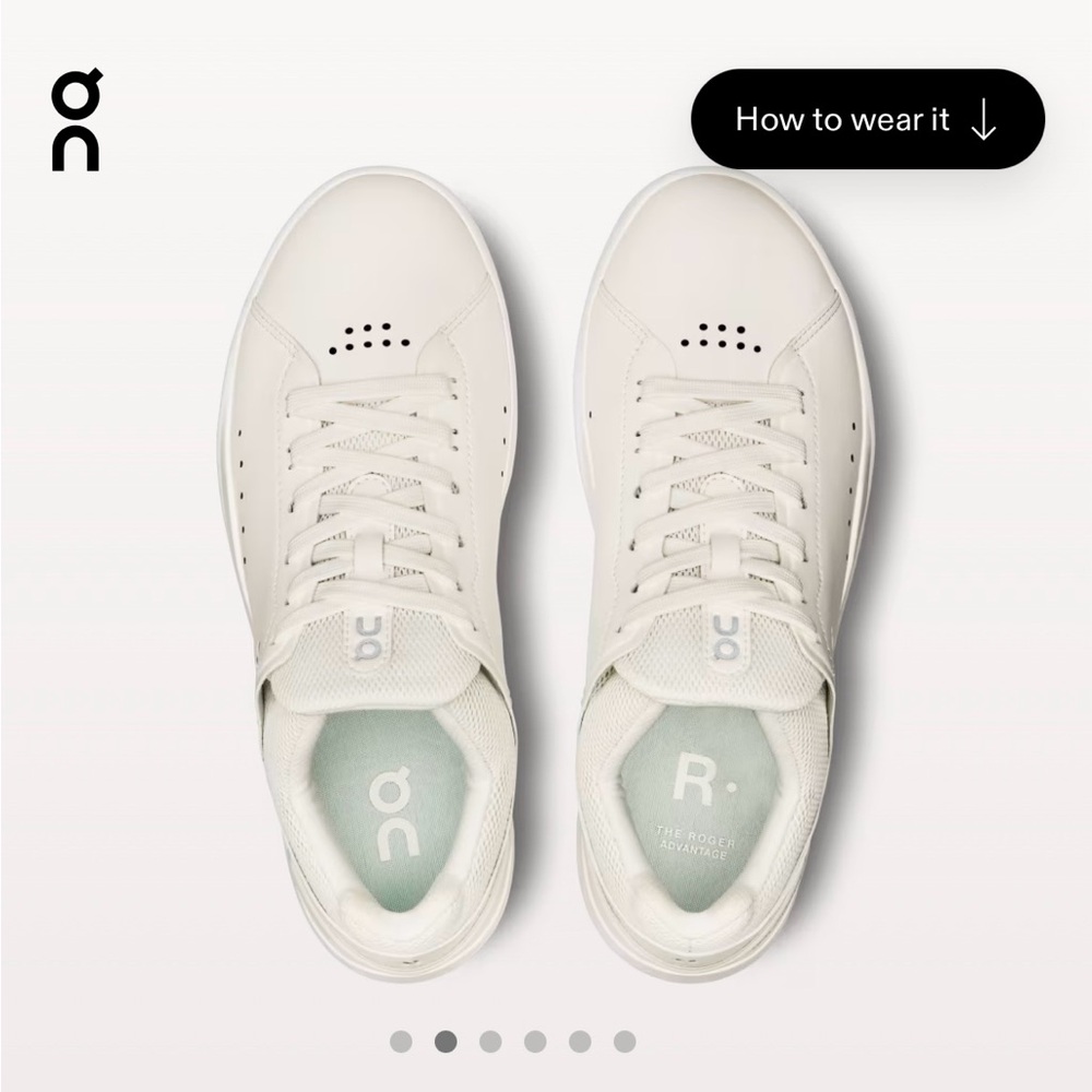 QC THE ROGER Advantage Women’s Sneaker Size 8.5